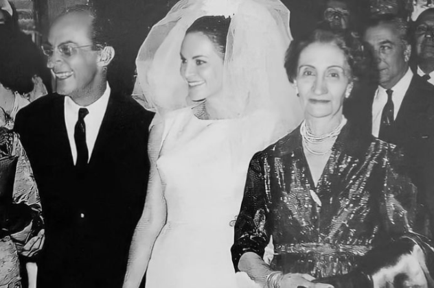 Ντίνος Ηλιόπουλος: Άγνωστες φωτογραφίες από τον δεύτερο γάμο του με την Χίλντεγκαρντ Βίτσερ